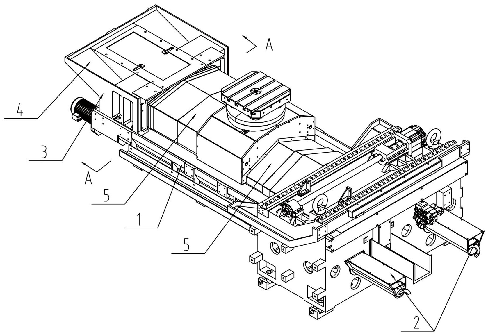 卧式加工中心的新型防水结构-爱企查