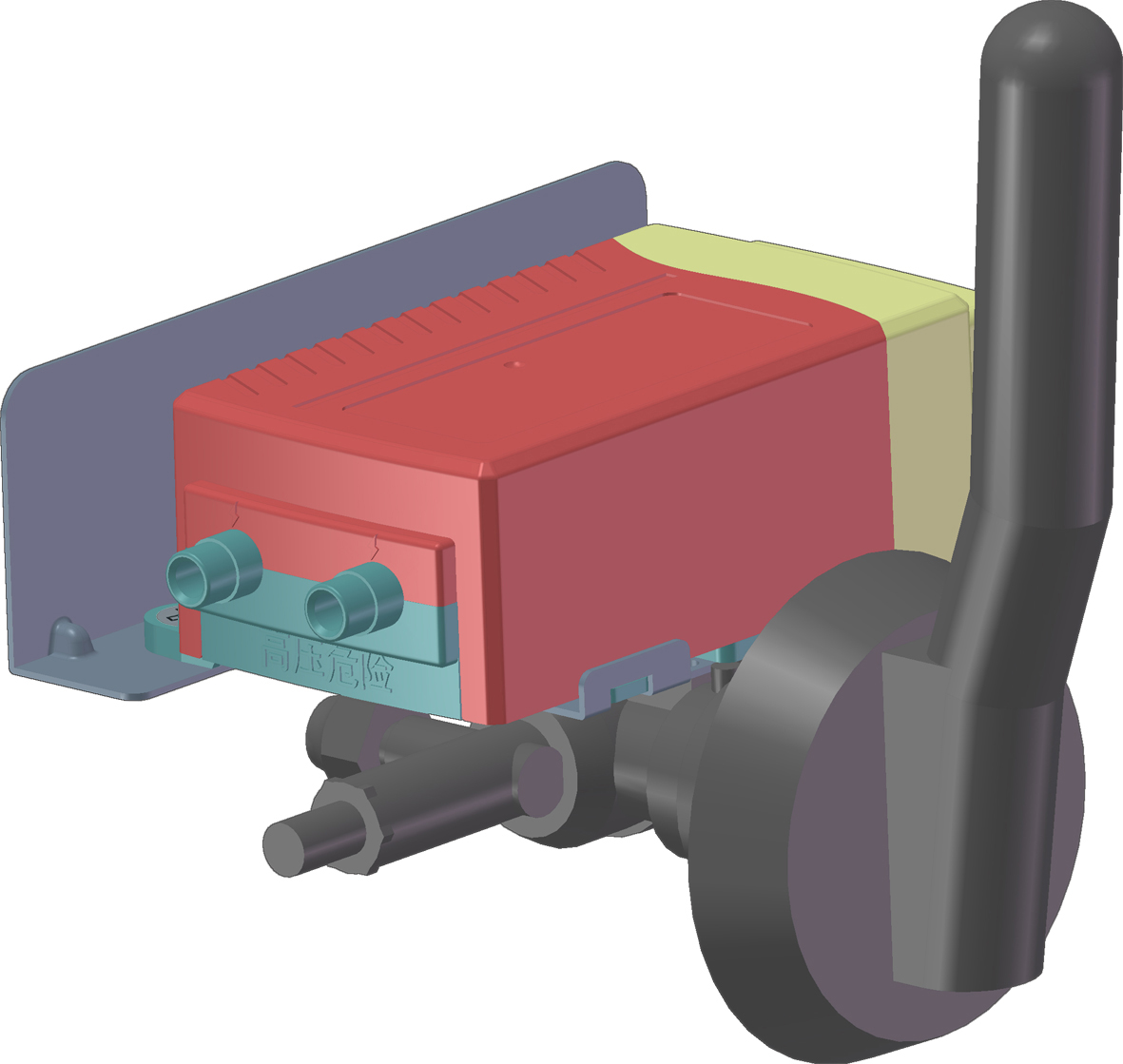 摘要附图摘要1.本外观设计产品的名称:燃气点火装置;2.