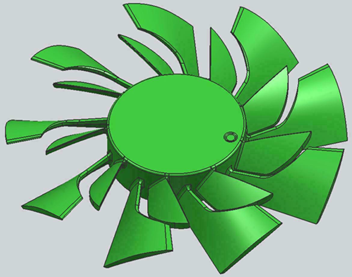 摘要附图摘要1.本外观设计产品的名称:风扇叶(双重刀叶).2.