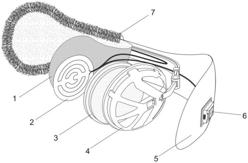 一种可发热的后戴式保暖耳罩-爱企查