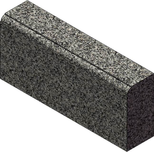 摘要附图摘要1.本外观设计产品的名称路缘石.2.