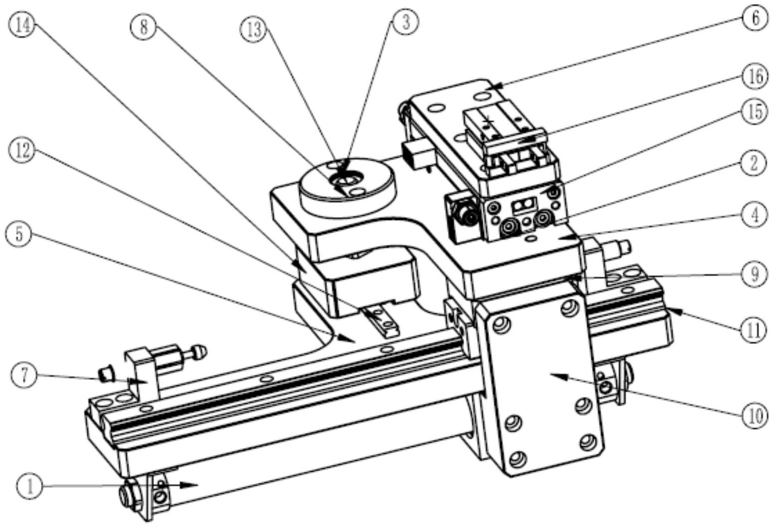 一种双滑块旋转出料机构-爱企查