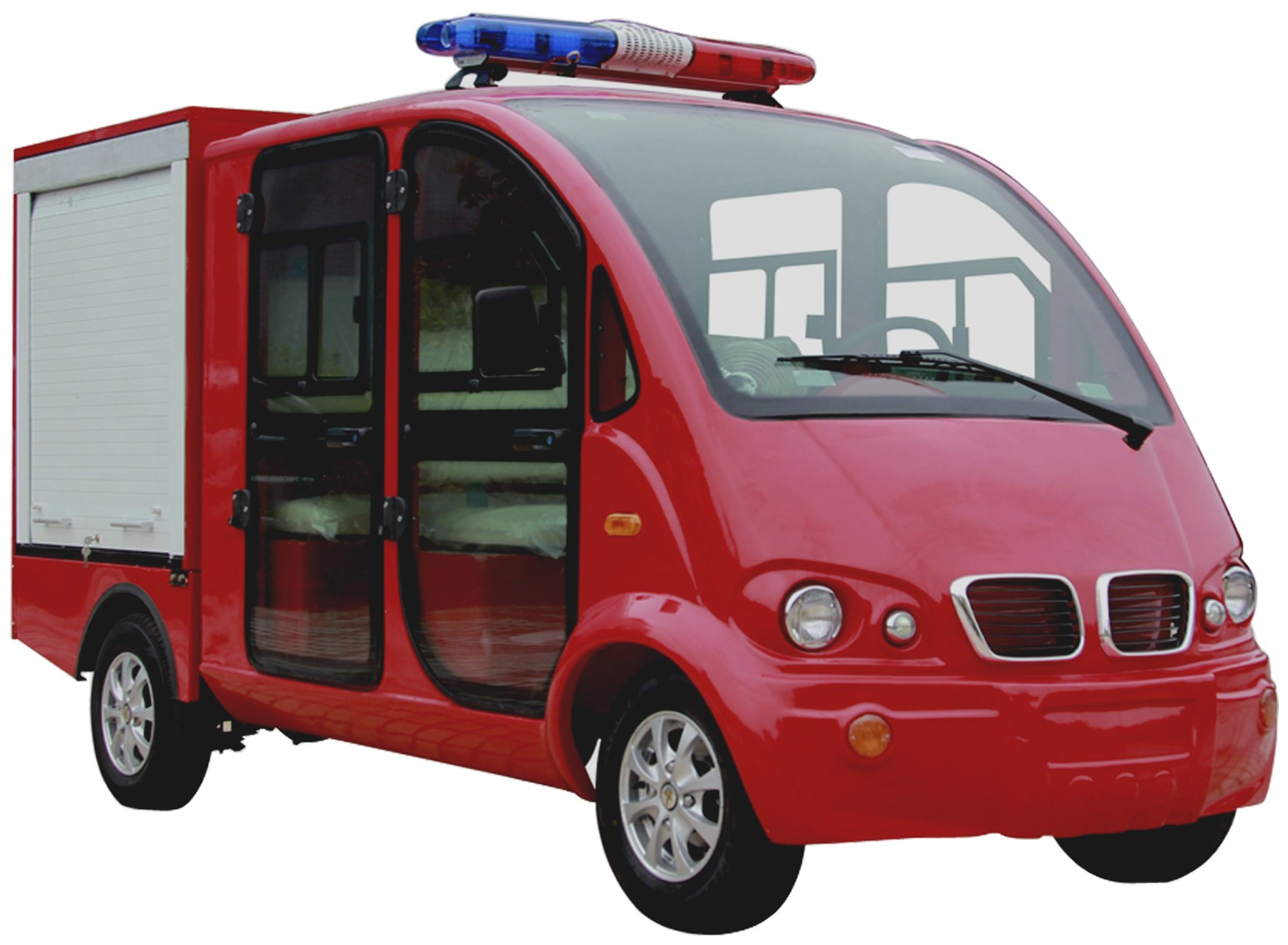 摘要附图摘要1.本外观设计产品的名称消防车(含尾箱).2.