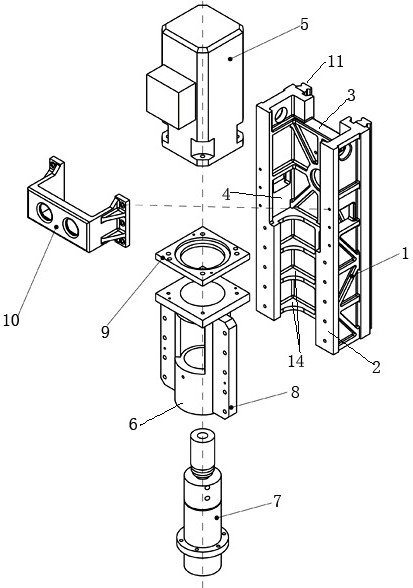 一种龙门雕铣机的滑枕结构-爱企查
