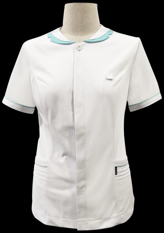 摘要附图摘要1.本外观设计产品的名称:上衣(护士服). 2.