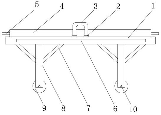 一种适应范围广的急诊室用担架床-爱企查