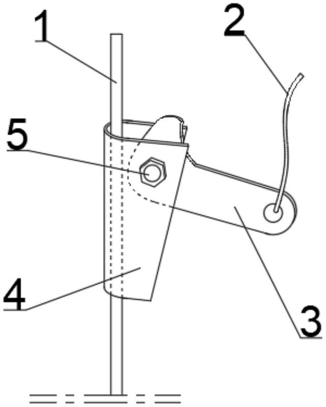 一种拖曳钢丝绳时能够快速卡紧绳头的装置-爱企查