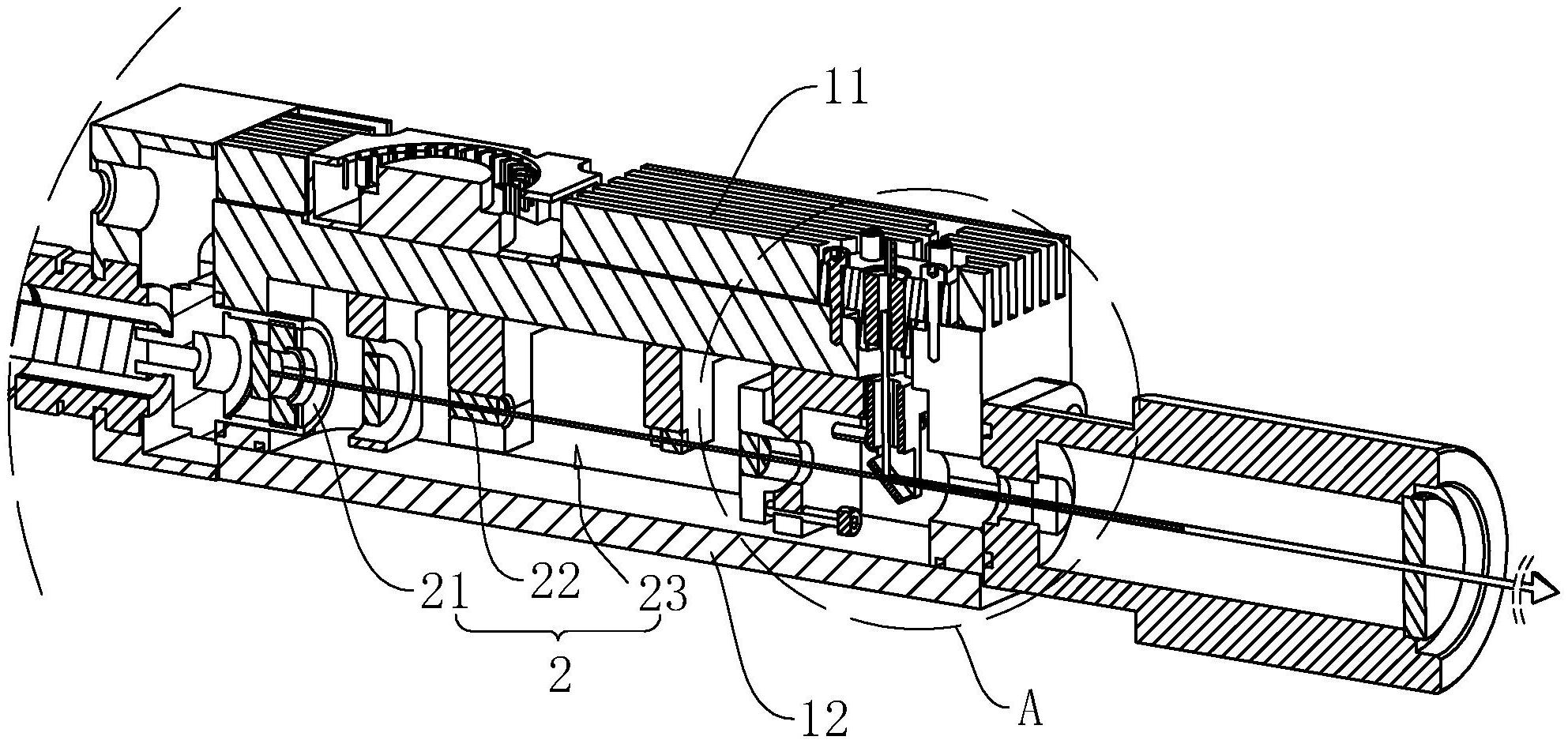 一种端面泵浦红外固体激光器-爱企查