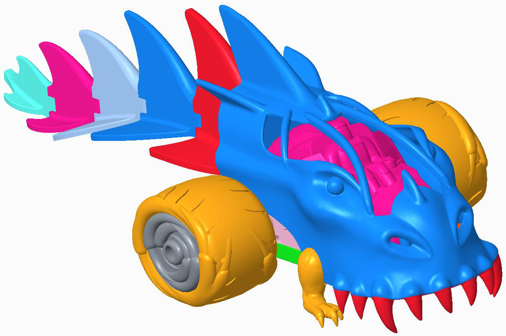 玩具车(龙尾)-爱企查