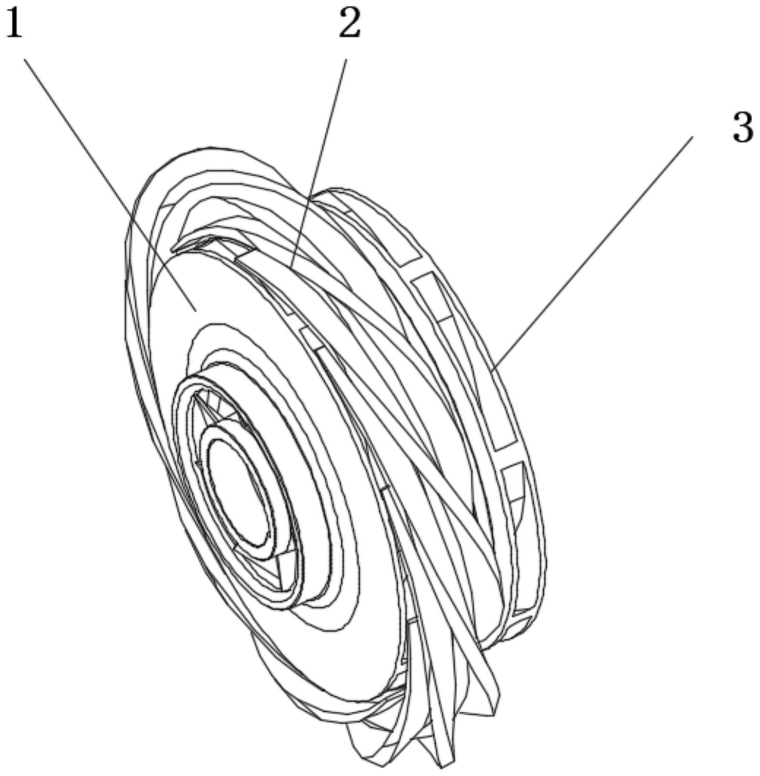 具体地说,涉及一种节段多级泵导叶轮设计方法,包括该方法设计的导叶轮