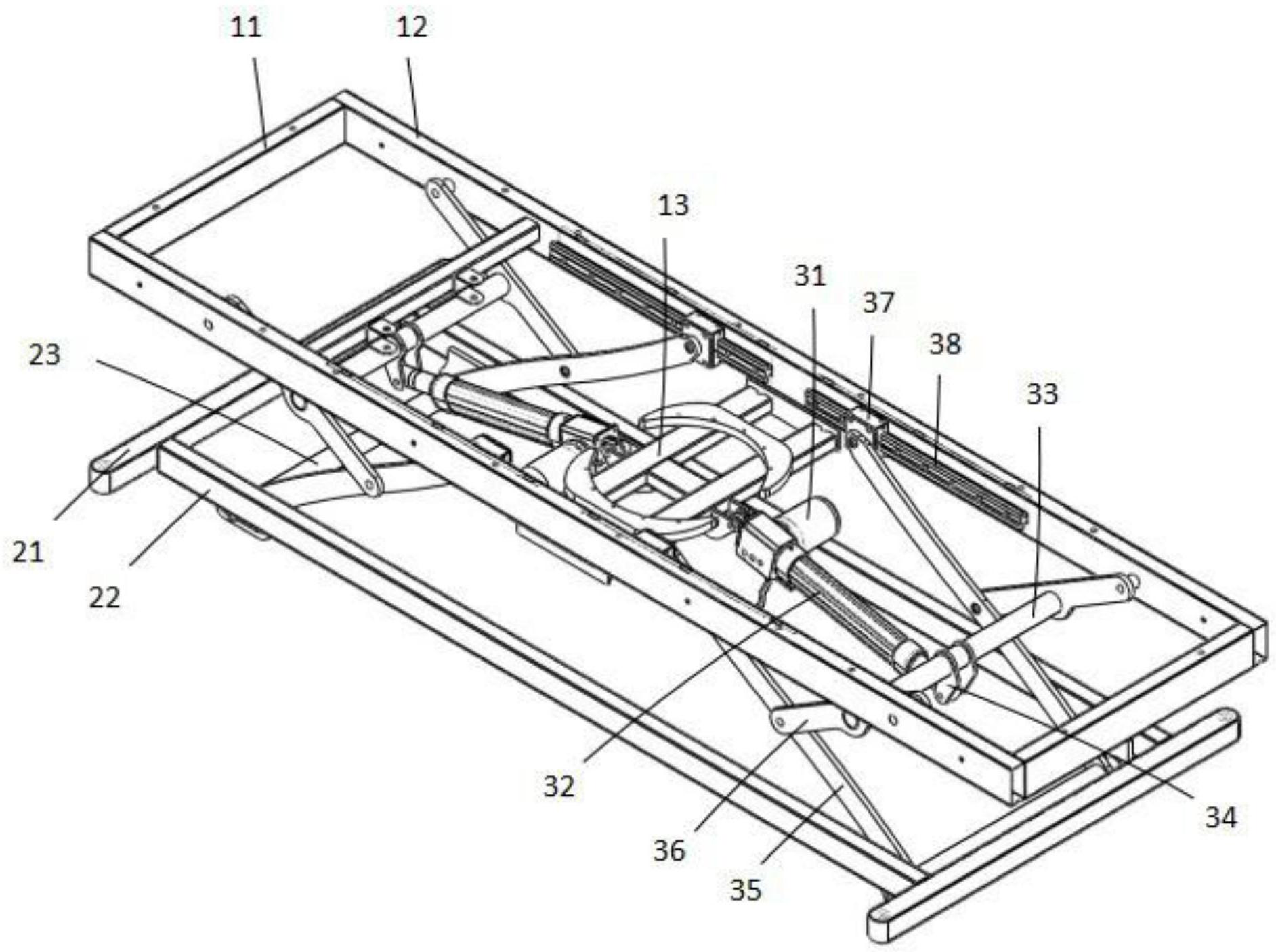一种医疗床滑轨升降结构-爱企查