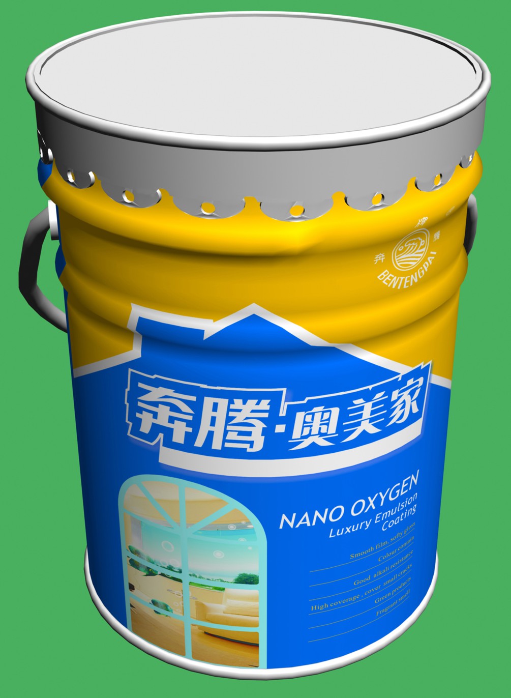 墙面漆包装桶-爱企查