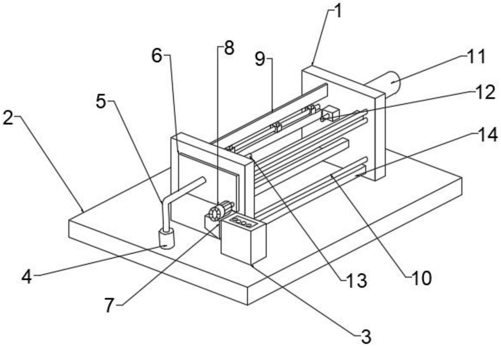 新型结构紧凑,使用方便,功能实用,并且本实用新型为纺织用喷气织机