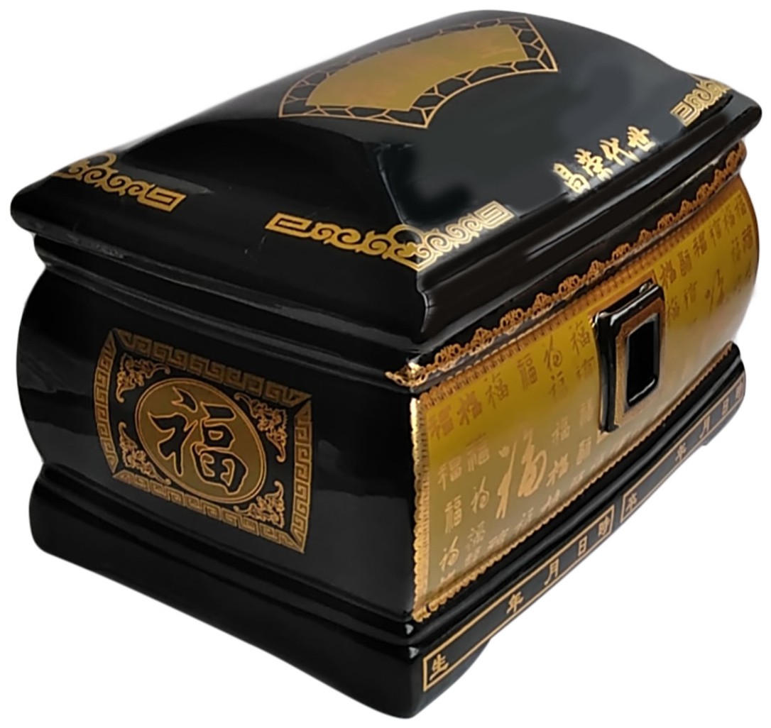 本外观设计产品的名称骨灰盒(福满堂).2.