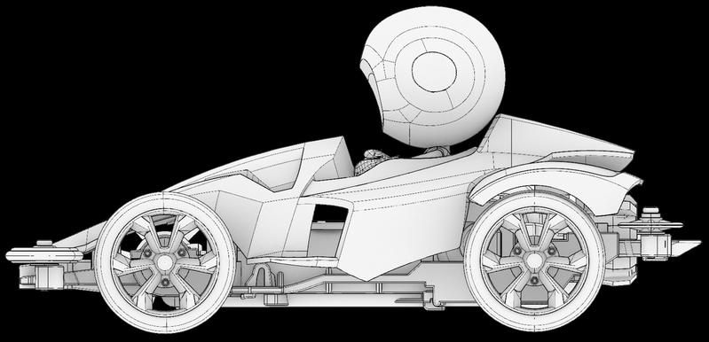 摘要附图摘要1.本外观设计产品的名称:四驱车(b62驾驶模式). 2.