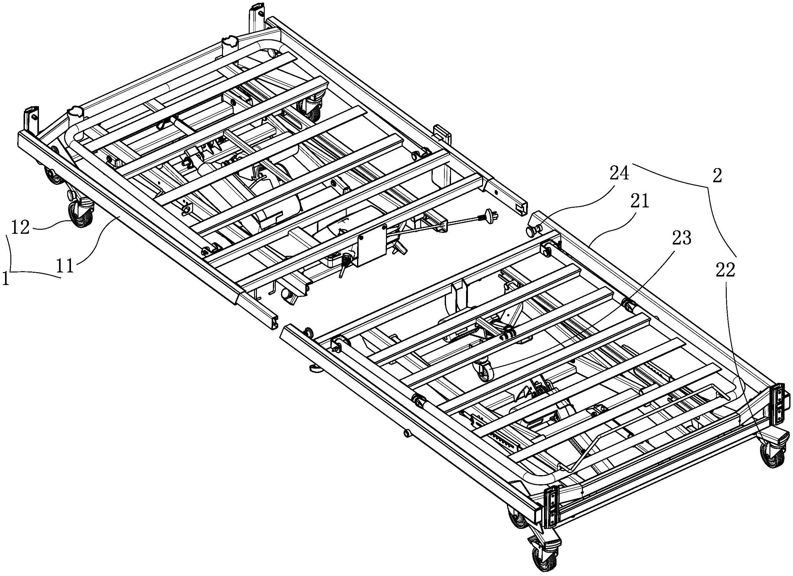 病床床架的快速拆装结构-爱企查