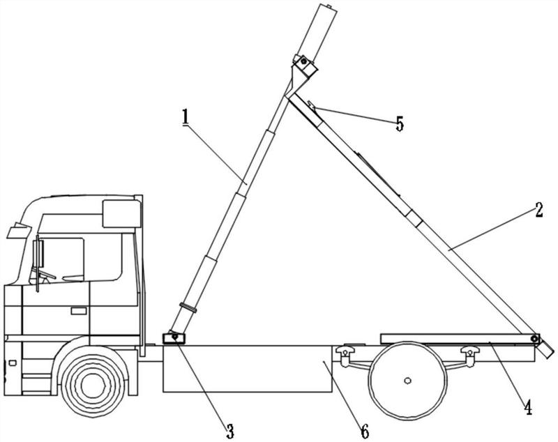 一种适用于货仓可拆卸货车的翻斗机构-爱企查