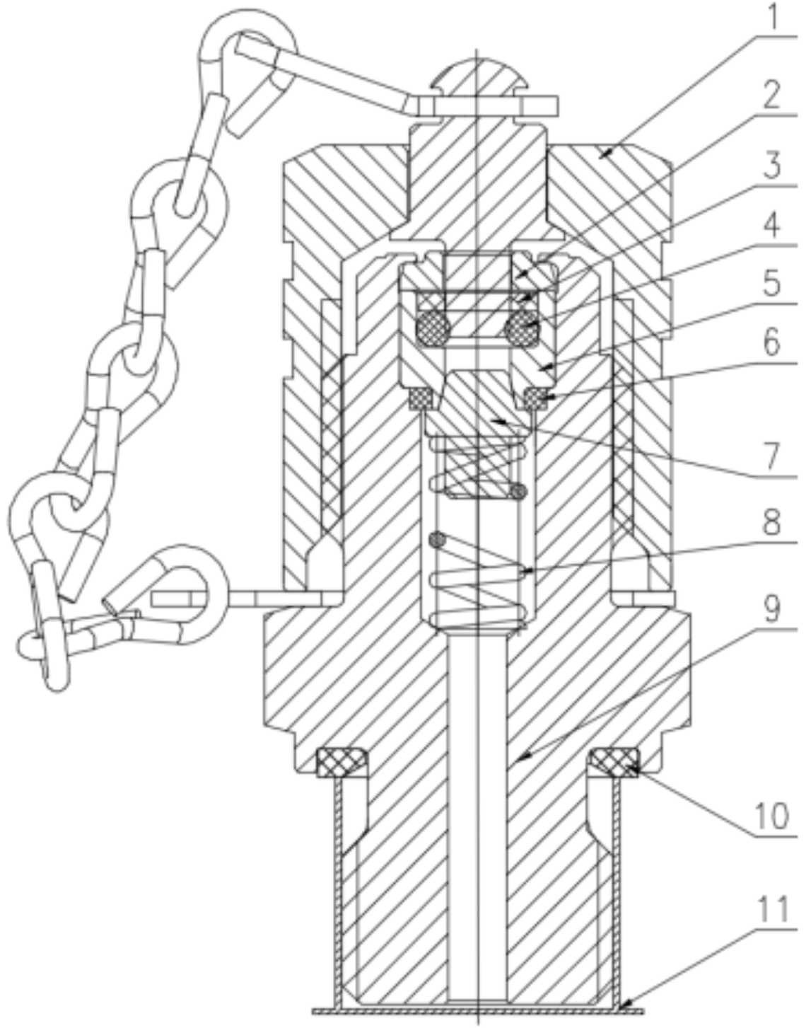 一种整体式平面密封测压接头-爱企查