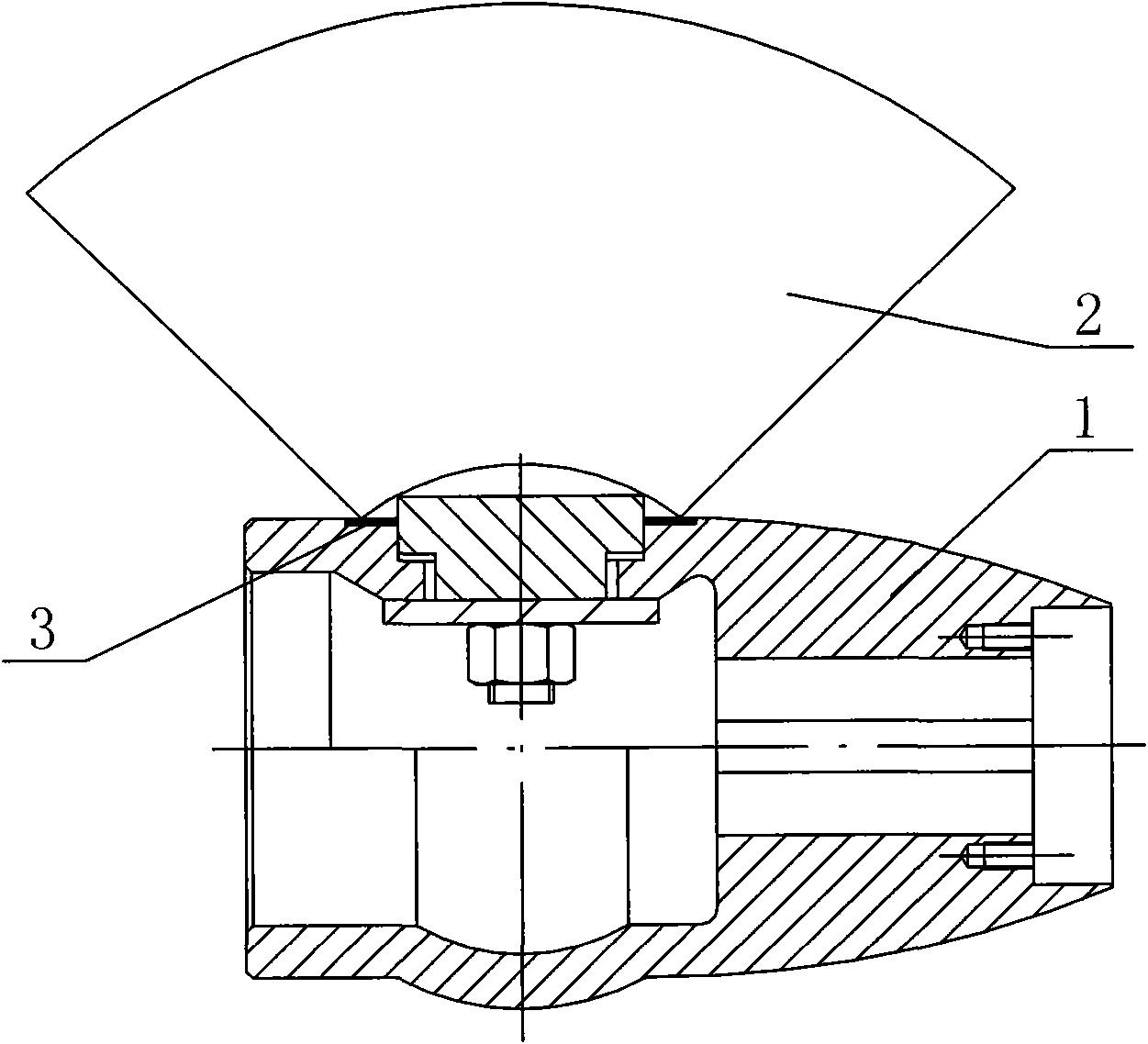 轴流泵叶片角度调节对准装置
