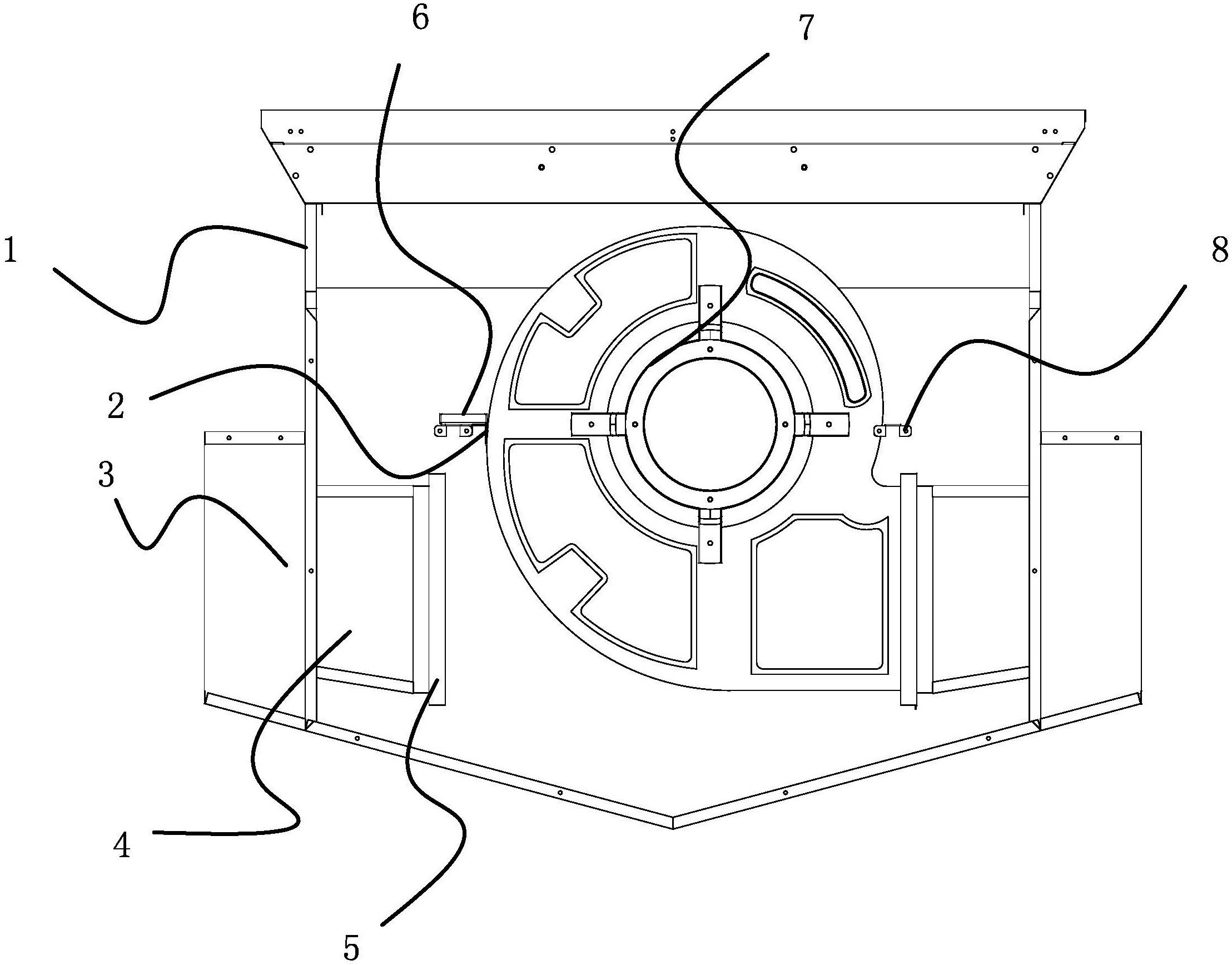 一种集成灶内的集风箱结构-爱企查