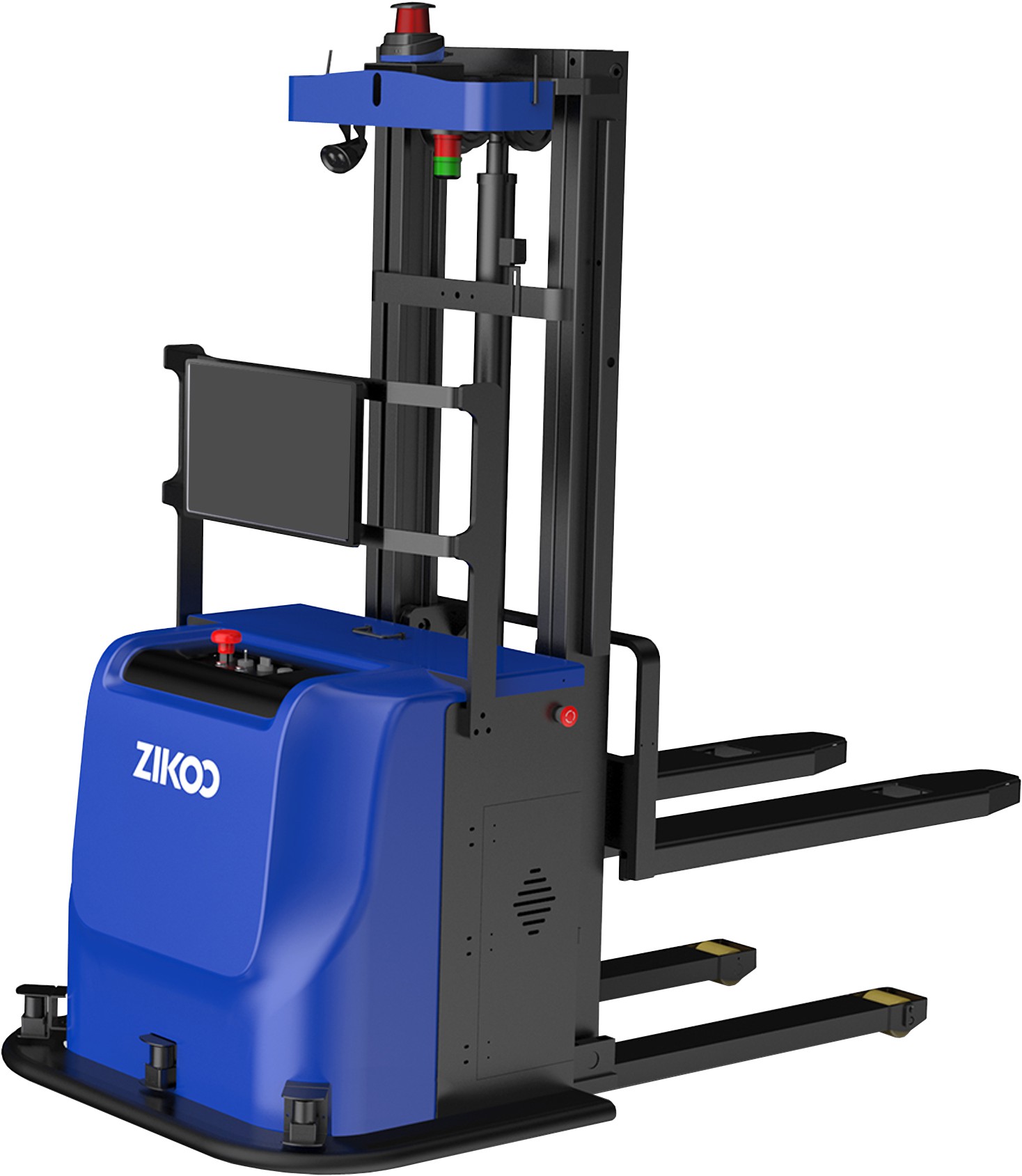 无人叉车(堆垛式)-爱企查