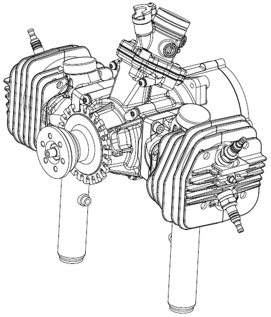 p12发动机活塞装法图片