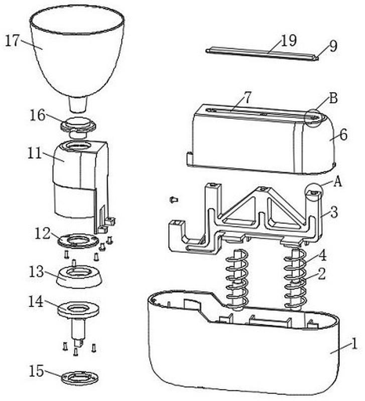 一种便于拆装按压结构的手动拔罐仪-爱企查