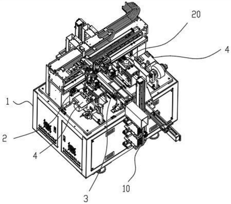 全自动移印机内的胶盒上胶结构
