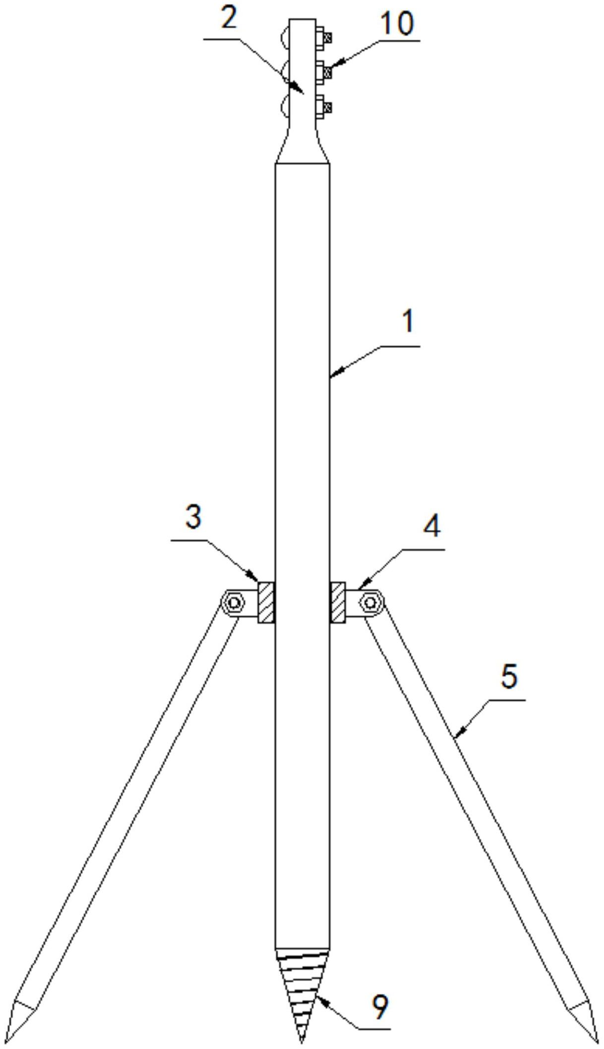 一种可快速安装的野外用接地极-爱企查