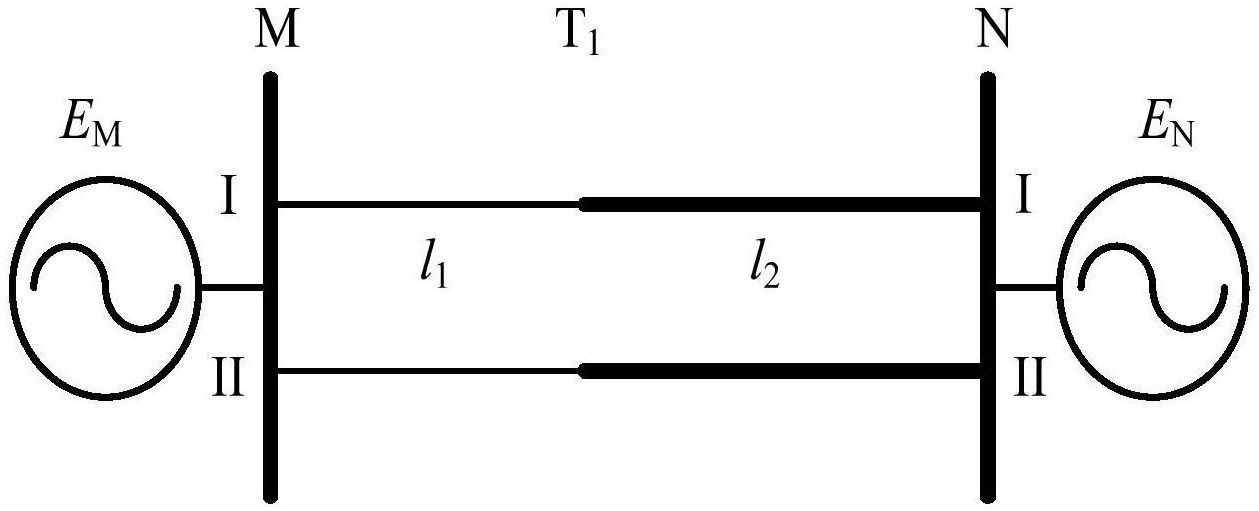 考虑分布电容影响的同杆双回混合输电线路故障测距方法
