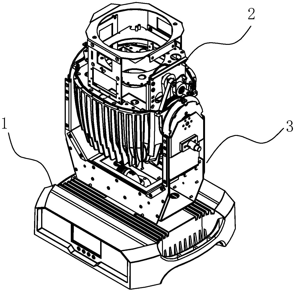 一种舞台摇头灯具xy轴传动装置-爱企查