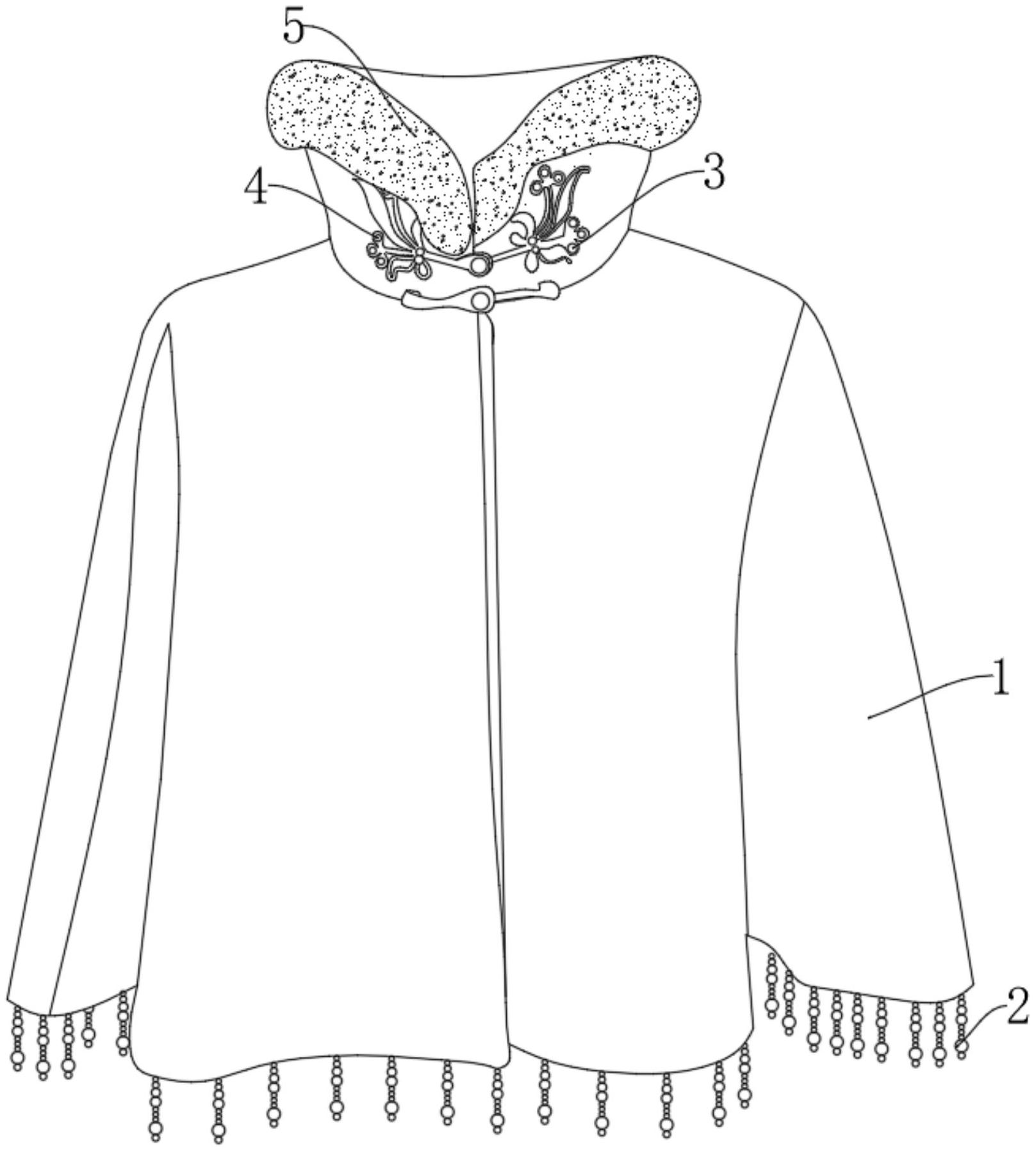 一种用于成人旗袍搭配的保暖型斗篷-爱企查
