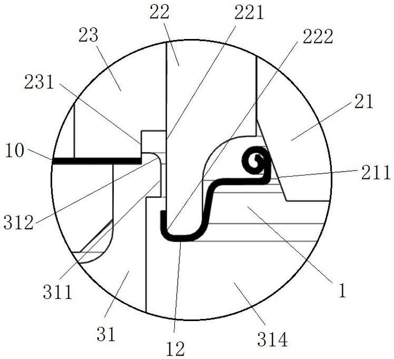 卷边模具结构图图片