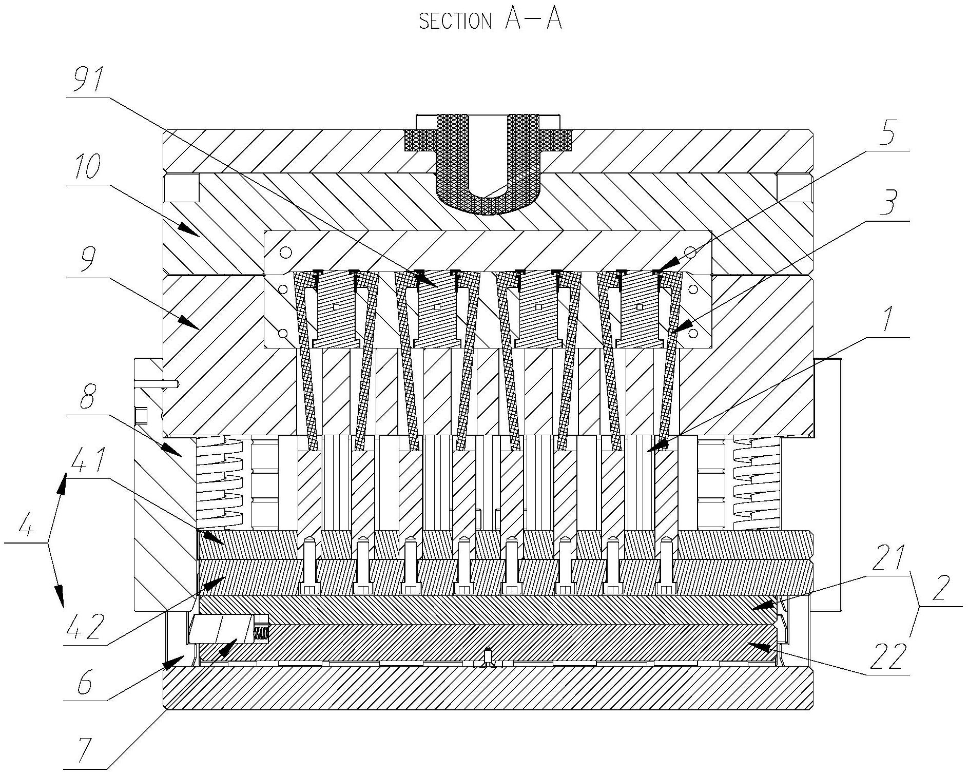一种塑胶模具的二次顶出机构-爱企查