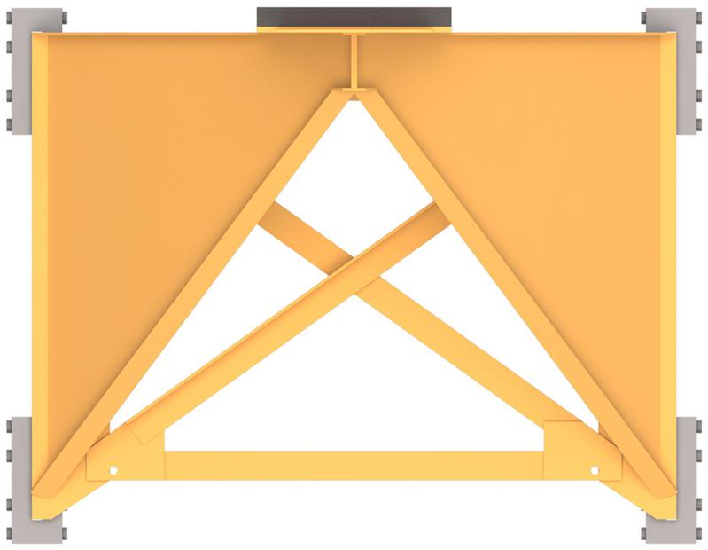 本外观设计产品的名称:滑动式挡车器. 2.