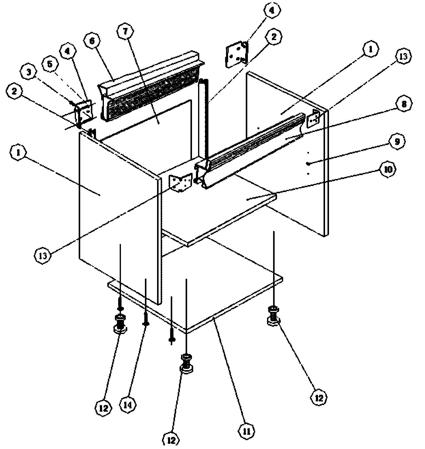 方便实用,具有人性化设计特点的多功能金属拉条以及含有该拉条的柜体