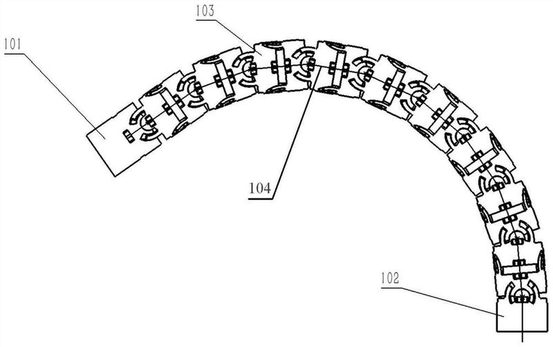 一种蛇骨结构,内窥镜及蛇骨结构的制备方法