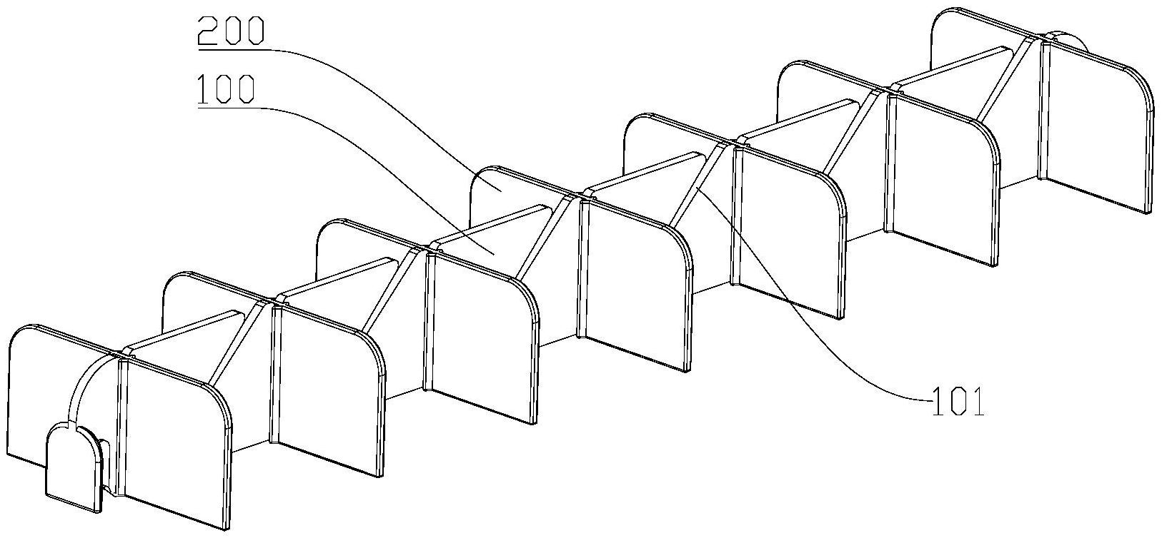 一种承货隔板组件及货架-爱企查