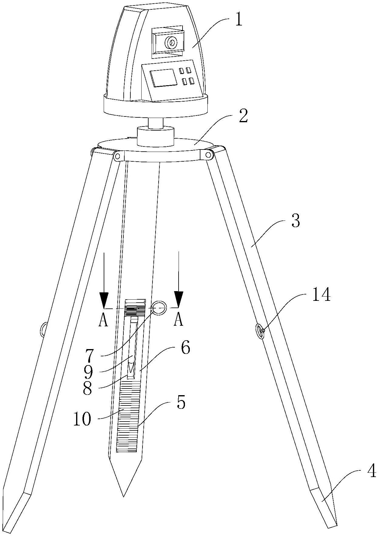 摘要附图摘要本实用新型公开了一种全站仪,涉及精密工程测量仪器技术