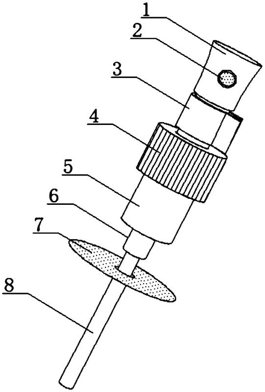 一种化妆品包装瓶用喷头-爱企查