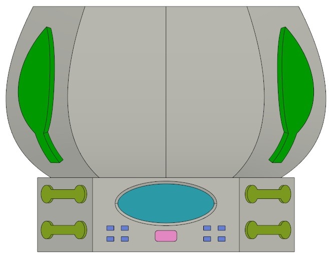 摘要附图摘要1.本外观设计产品的名称:智能花盆(2).