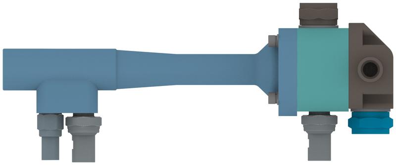 本外观设计产品的名称:燃料电池引射器. 2.