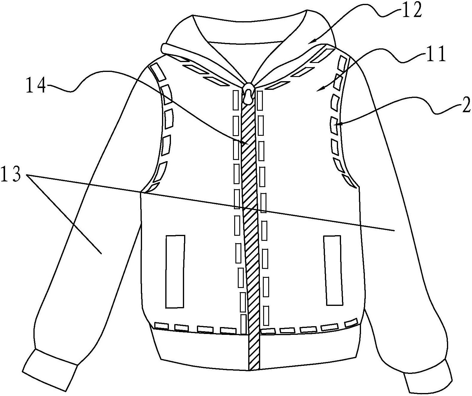 一種免縫線貼膠型運動服-愛企查