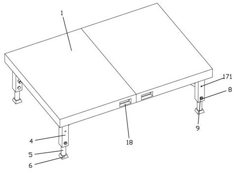 一种可折叠拼接的桌子-爱企查