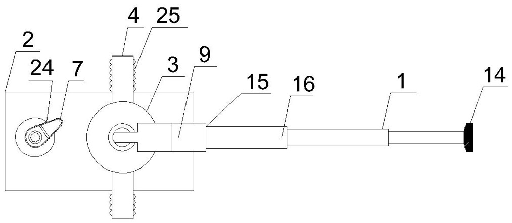 一种水平转动角度易定位的拉杆天线-爱企查