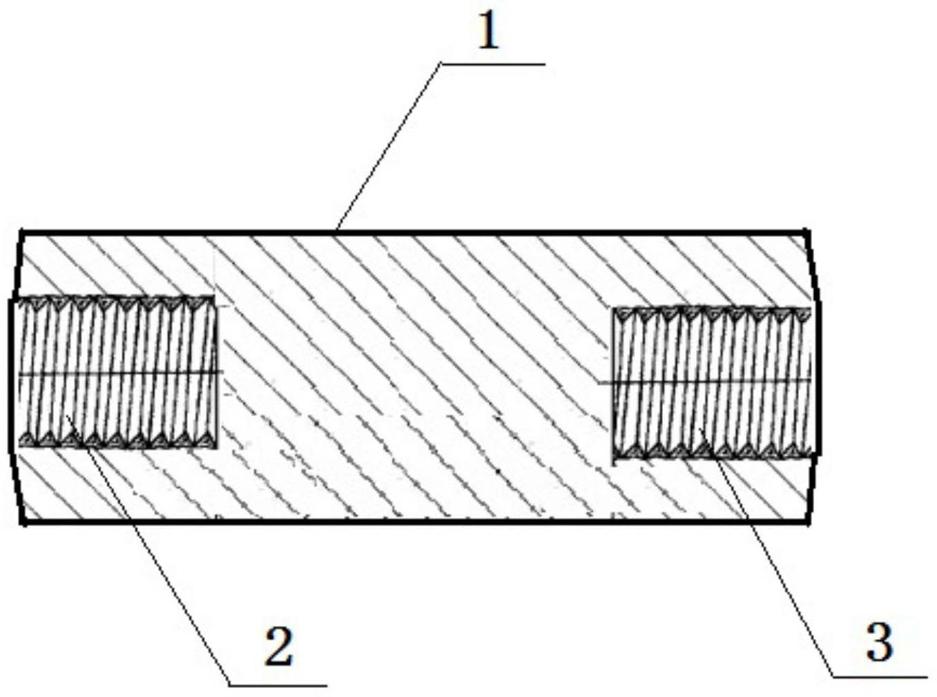 摘要附图摘要本实用新型公开了一种两端用弯管机芯棒,包括芯棒本体