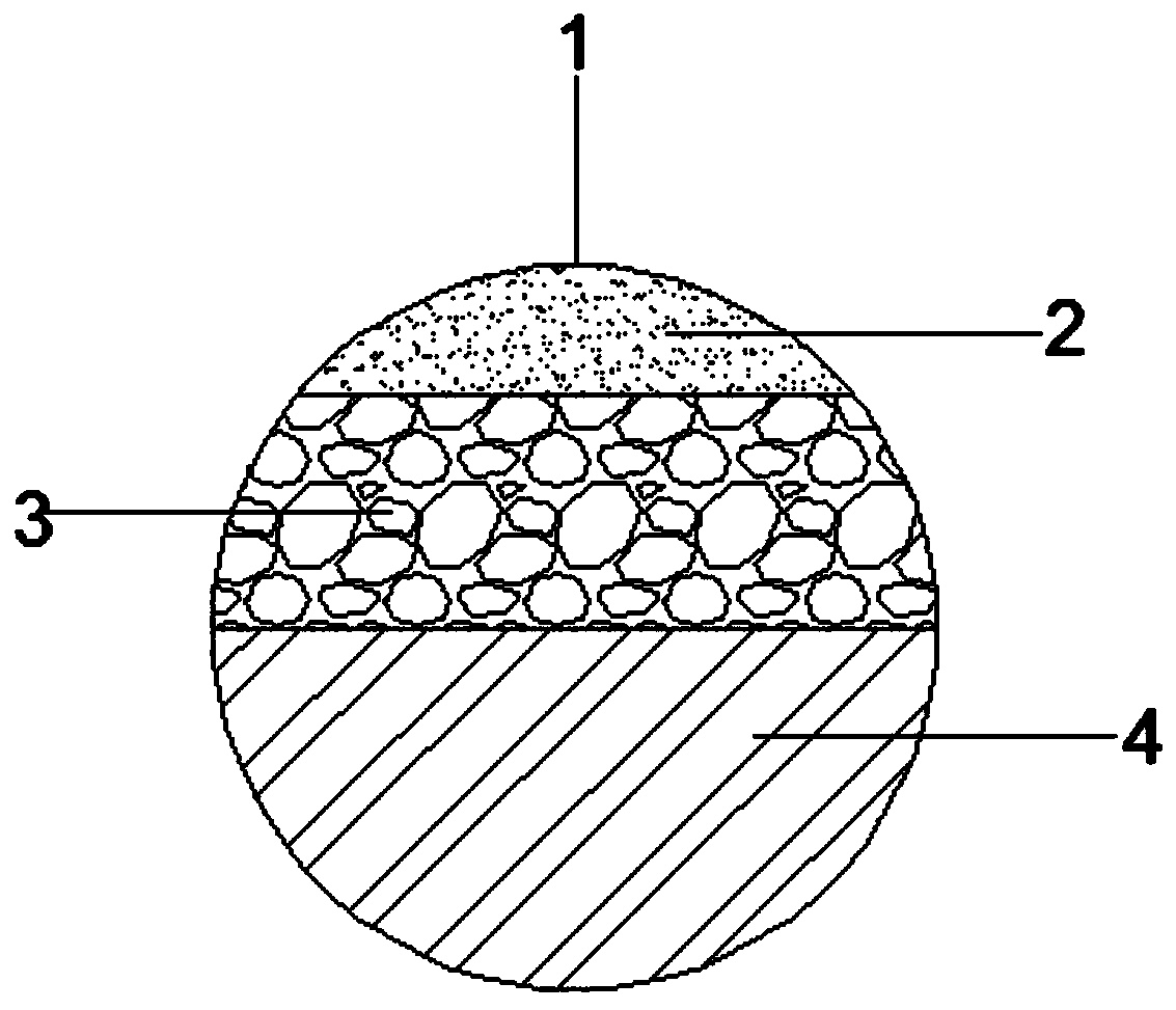 摘要附图摘要本发明提供了一种氟塑料金属带结构,包括:氟塑料金属带