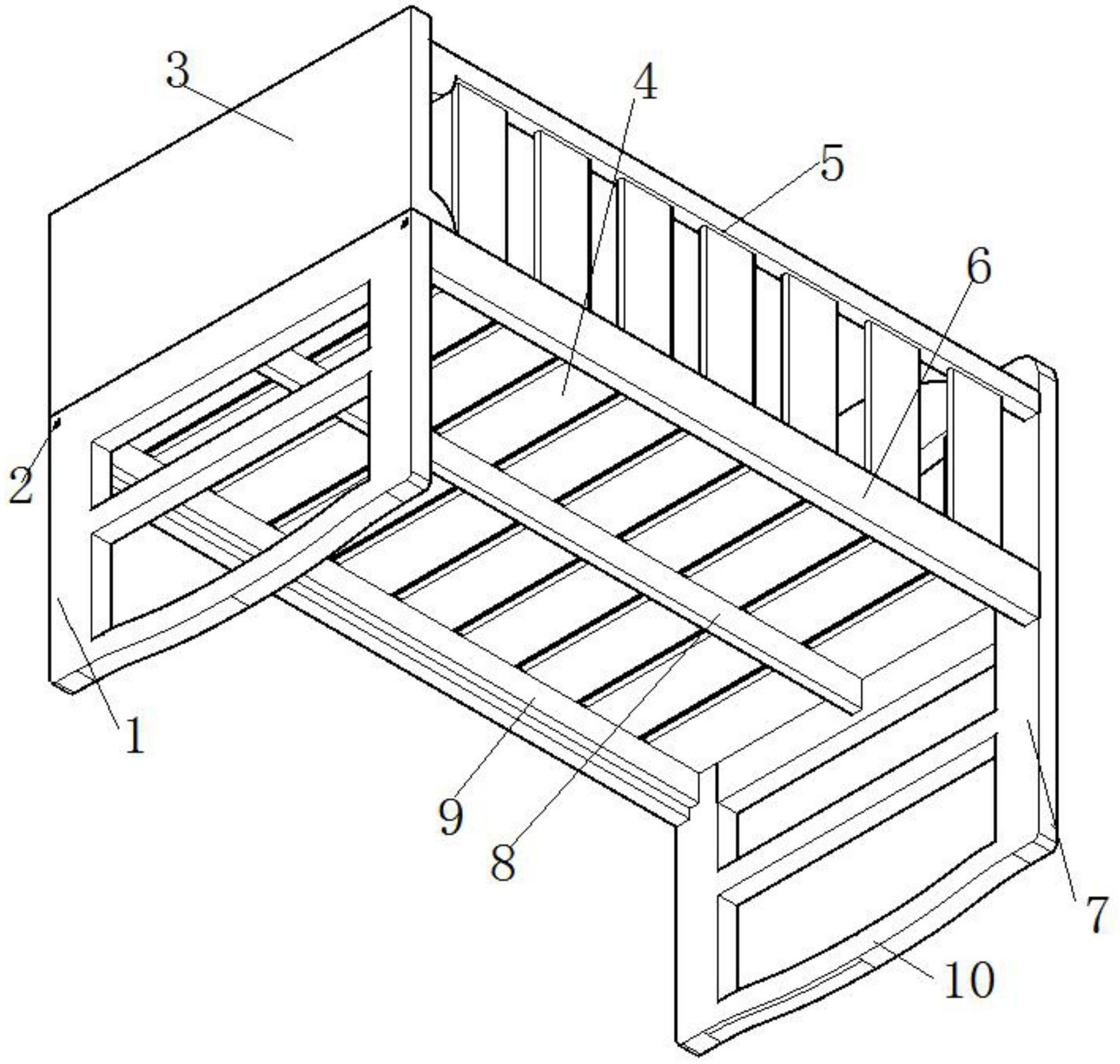 一种多功能婴儿床-爱企查