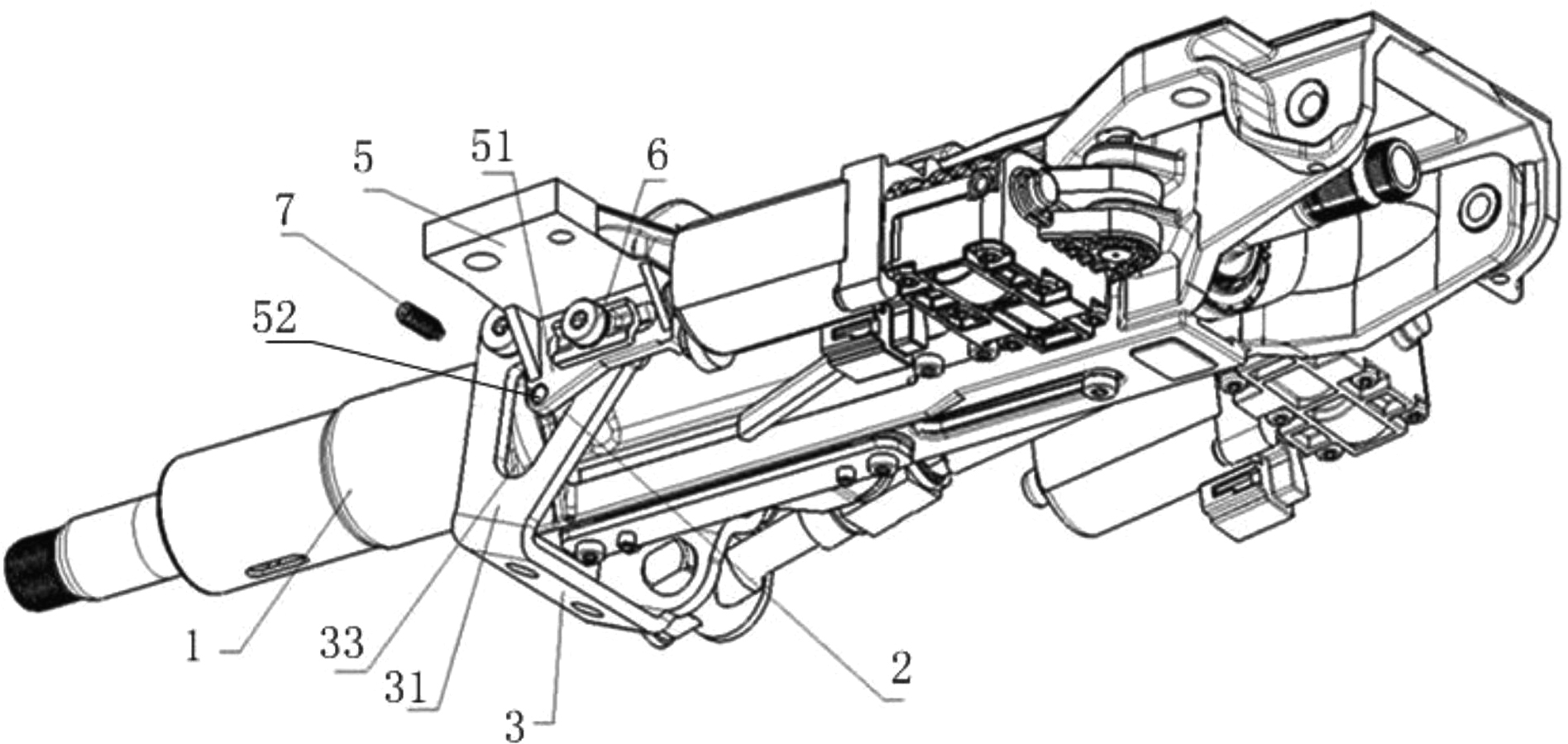 能补偿间隙的汽车转向管柱总成-爱企查