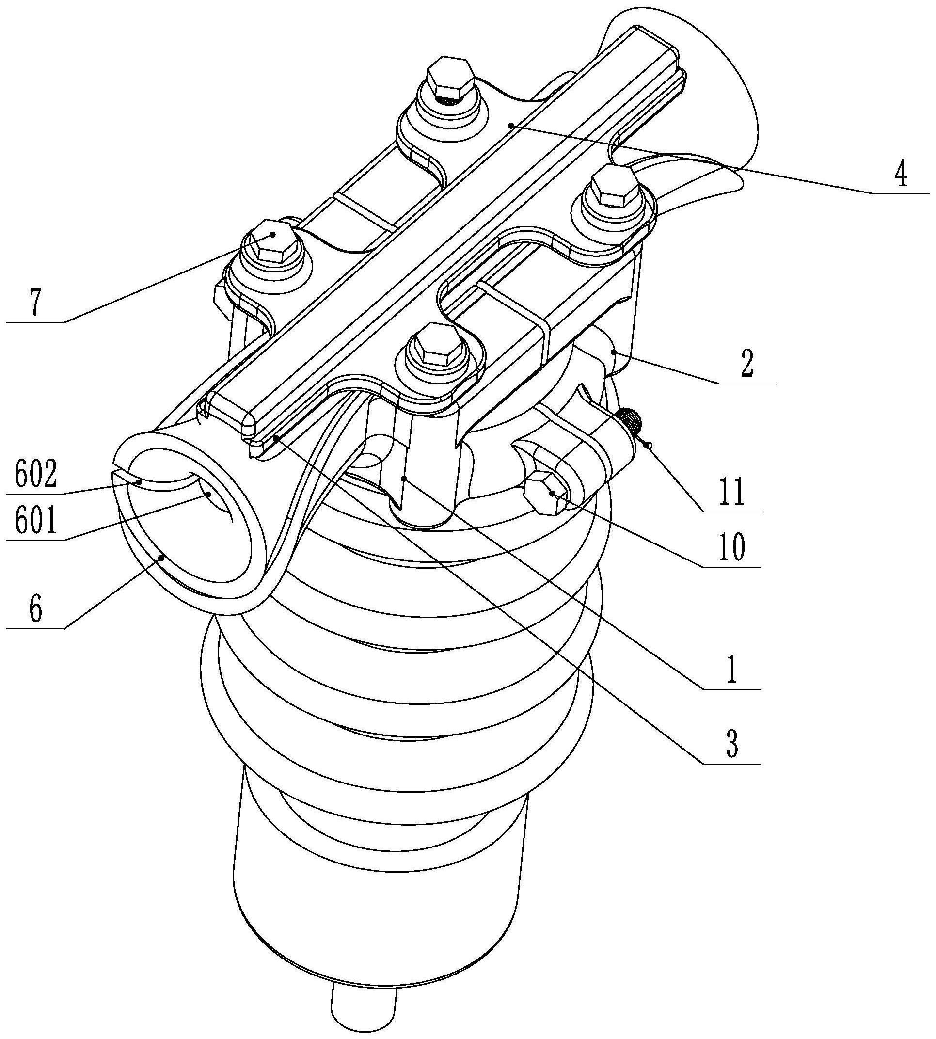 一种耐磨和防腐的阻尼线夹-爱企查